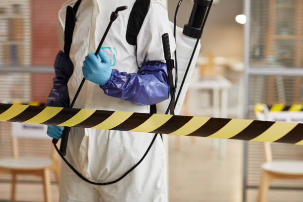 Professional Biohazard technician working in Hasbrouck Heights, NJ